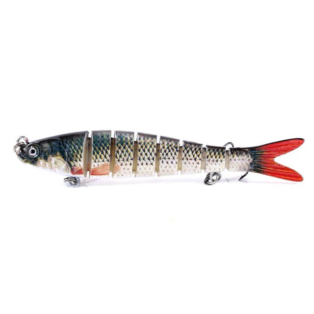 1 pc Multi Jointed Fishing Lures Swimbait Sinking Wobblers Hard Crankbaits D5W8