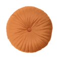 thumbnail image 1 of Coussin Rond en Velours, Décoration pour la Maison, Coussin Rond Plissé pour Canapé, Chaise, Lit, Voiture, 1 of 5