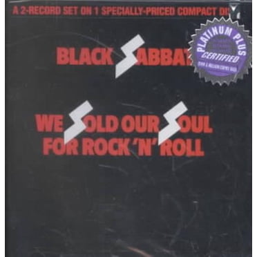 Black Sabbath We Sold Our Soul for Rock 'n' Roll CD