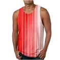 thumbnail image 1 of Birdeem Débardeurs d'Été pour Hommes Mode Décontractée Gilet Ample Imprimé Sport Col Rond Débardeurs d'Été, 1 of 4