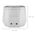thumbnail image 4 of 12V Electric Portable Rice Cooker Food Steamer for Car, 4 of 8