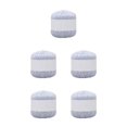 thumbnail image 2 of bedienty Knitting Thread Cotton Crochet Yarn Embroidery Clothes Sweater Weave Line DIY light grey 5Set, 2 of 6