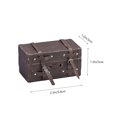 thumbnail image 2 of OULII pretend play house set Mini House Travel Set Black Wood 1 Set, 2 of 8
