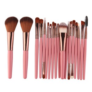 Beauos Beauty Brush, Makeup Brush, 18 Pcs Makeup Brush Set Tools Make-Up Toiletry Kit Wool Make Up Brush Set Pk