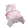 thumbnail image 1 of Sanrio Hello Kitty Stars 5-Piece Twin Bedding Set, Pink, 1 of 5