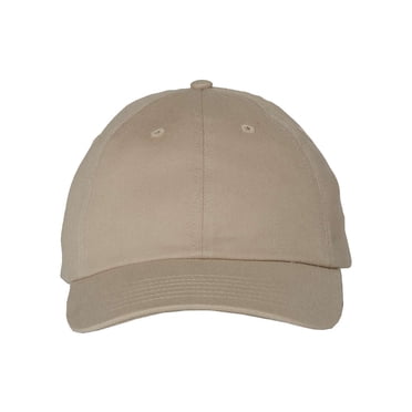 Brushed Twill Cap, Adjustable, Khaki