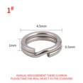 thumbnail image 1 of Stainless Steel Split Ring Fishing Connector Double Split Snap Lure Accessories, 1 of 9