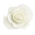 thumbnail image 4 of GUOOL Pack of 100 Artificial Roses DIY Wedding Valentine's Day Bouquets Hairband Cream, 4 of 5