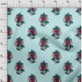 thumbnail image 2 of oneOone Tissu Polyester Lycra Imprimé Feuilles & Floral pour Couture BTY 56 Pouces de Large, 2 of 4