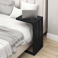 thumbnail image 2 of Costway 1 PCS C-Shaped End Table with Adjustable Foot Pads 2-In-1 Sofa Side Table for Small Space, 2 of 10