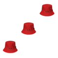 thumbnail image 2 of kurtrusly 1/2/3/5 Sun Protection Fisherman Cap With Breathable And Comfortable Sunscreen Sunscreen Fisherman Cap red 58cm 3PCS, 2 of 6