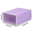 thumbnail image 3 of Boovnll Shoe Rack, Multifunction Detachable Sturdy Plastic Stackable Rack Shoe Storage Organizer, Shoe Organizer for Entryway, Dormitory, Bedroom, Bathroom, Shoe Storage, 3 of 6