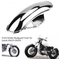 thumbnail image 1 of Durable Metal Front  Mud Flap Guard with High Temperature Resistance forGN125 GN250, 1 of 7