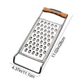 thumbnail image 3 of Stainless Steel Grater Multi Functional, Xinsrenus Foldable Double Sided Cheese Grater for Potatoes Kitchen Tool, Silver, 3 of 6