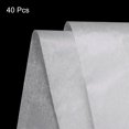 thumbnail image 3 of Unique Bargains Tissue Gift Wrapping Paper Tissue Paper White 19.69x27.56 Inch 40 Pack, 3 of 7