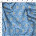 thumbnail image 3 of Soimoi polyester Crepe Fabric Shells Ocean Fabric Prints By Yard 42 Inch Wide, 3 of 6