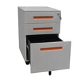 thumbnail image 3 of TygerClaw 3 Drawer Lateral Filing Cabinet - White, 3 of 3