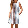 thumbnail image 4 of RXIRUCGD 2025 Vêtements d'Été pour Enfants Robe Sans Manches à Col Rond avec Poches pour Enfants Moyens et Grands, 4 of 7