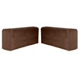 thumbnail image 2 of 2 Pcs Housse d'Accoudoir de Canapé Polyester Protecteur de Meubles pour Kaki, 2 of 7