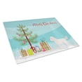 thumbnail image 1 of Carolines Treasures CK3805LCB Bichpoo Arbre de Noël Blanc Planche à Découper en Verre - Grand, 1 of 4