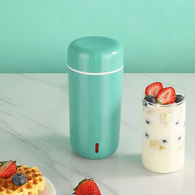 Cagogo Mini Yogurt Maker Machine, Homemade Yogurt Cup For Kitchen And Office, Portable Glass Yogurt Machine With Automatic Function For Healthy Diet