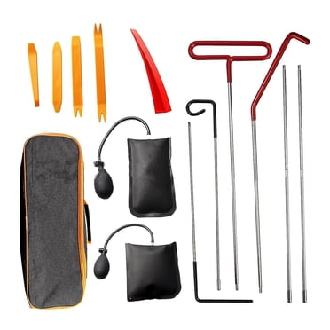 14 Pcs Car Door Open Unlock Tool Kit Lock Out Emergency Wedges Pump Universal Emergency Kit for Vehi