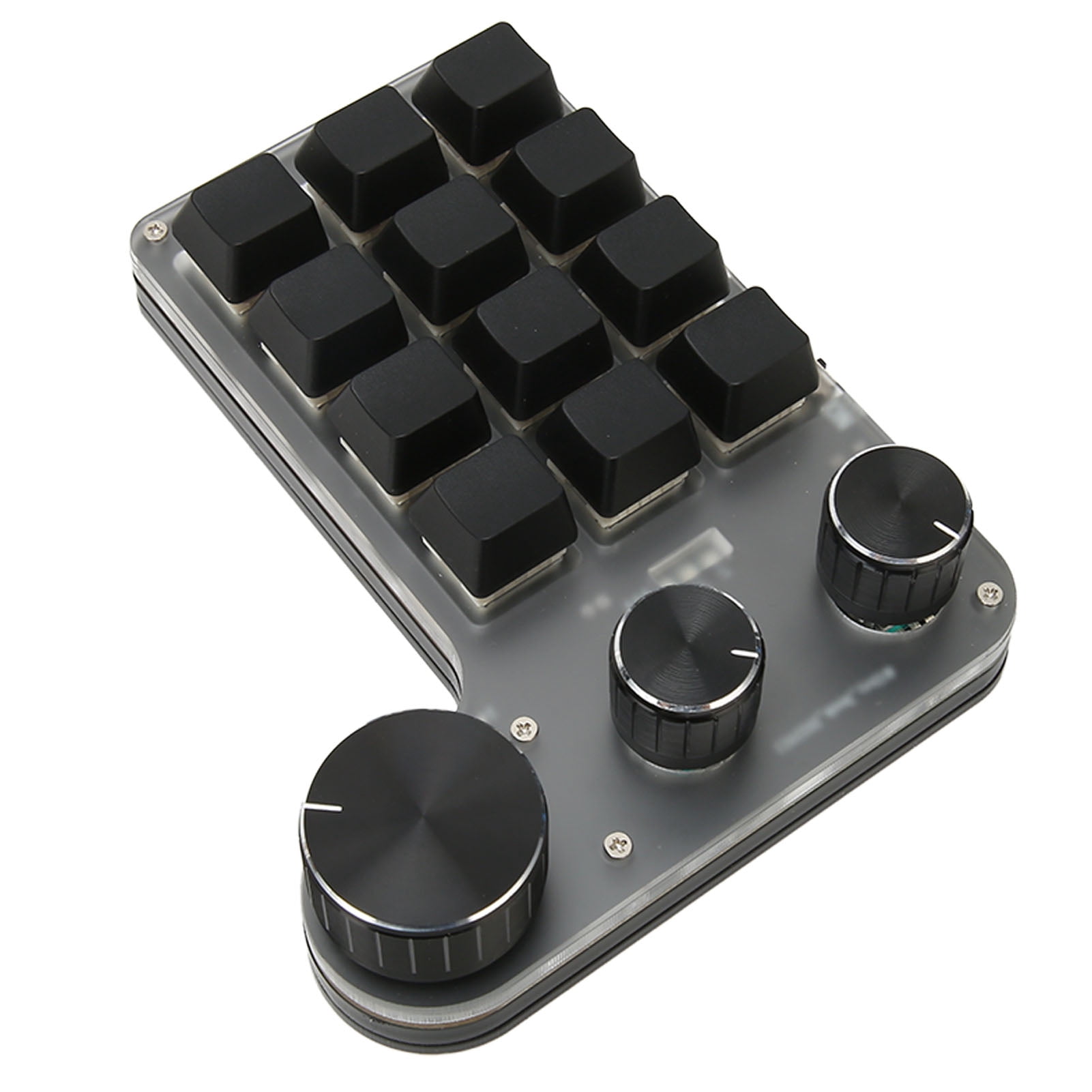 12 Key 3 Knob Mechanical Keyboard Red Switch, Customization Function, Mechanical Keyboard, Comfortable Touch for Window, Vista, Linux, OS X