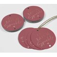 thumbnail image 4 of Inkdotpot Rose Gold Foil Paper Hang Tags Let Love Sparkle Wedding Favor Tags 100 Pieces, 4 of 6