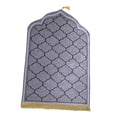 thumbnail image 1 of Prayer Mat Prayer Rug Muslim Prayer Rug Thick Floor Carpet Prayer Carpet Mat for Gray, 1 of 8