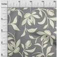 thumbnail image 2 of oneOone Silk Tabby Gray Fabric Floral Magnolia Craft Projects Decor Fabric Printed By The Yard 42 Inch Wide, 2 of 4