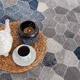 thumbnail image 3 of eRug Outlet Geometric Traditional Indoor Modern Area Rug Navy Blue, 3 of 6