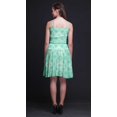 thumbnail image 3 of Bimba Robe d'Été Sans Manches Mini Fluide Teinture sur Nœuds pour Femme, Robe Soleil à Imprimé Floral - Petit, 3 of 5
