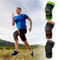 thumbnail image 2 of Labymos Genouillère Élastique Support de Genou Protection des Articulations pour Course Cyclisme Basketball, 2 of 8