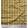 thumbnail image 1 of Soimoi Moss Georgette Fabric Geometric Small Print Fabric by The Yard 42 Inch Wide, 1 of 3