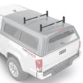 thumbnail image 3 of AA-Racks Model DX36 Universal Pickup Truck Cap & Topper 2 Bar Ladder Roof Van Rack System Adjustable Steel Cross Bars - Sandy Black, 3 of 4