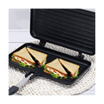 thumbnail image 4 of Gas Non-Stick Sandwich Maker Bread Toast Breakfast Machine Pancake Baking Barbecue Oven Mold Mould Grill Frying Pan, 4 of 6