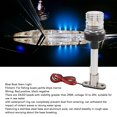 thumbnail image 3 of Stern Light 8 Inch Boat Anchor Light Waterproof LED Fixed Mount Boat Navigation Lights For Fishing Boat Marine Yacht Pontoon All Round 360 2NM Visibility Stainless Steel Base, 3 of 8