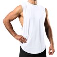 thumbnail image 1 of Sport Débardeur Sans Manches à Encolure Ronde pour Homme, Mode Décontractée d'Été, Uni, 1 of 1