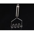 thumbnail image 4 of Staron Stainless Steel Potato Masher Kitchen Gadgets, 10" Heavy Duty Metal Potato Ricer for Mashed Potatoes, Hand Masher, Vegetables Fruits Mashe, Dishwasher Safe, 4 of 6