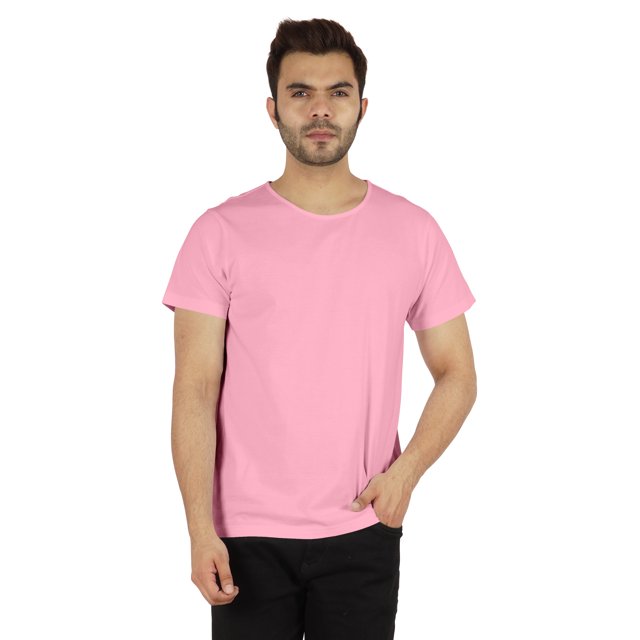 Inkmeso CottonShortSleeveSolidT-shirtForMensRelaxed Fit Casual Summer Basic T-shirts