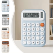 TTJ Basic Calculator Calculator Power Calculator High Aesthetics Value Portable Solar Computer Designed for Student Finance and Office Use