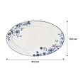 thumbnail image 4 of Fraiche Oval Serving Platter, 4 of 5