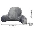 thumbnail image 3 of Car Pillow Bed Rest Pillow Reading Pillow Bed Adult Backrest with Arms Back Support Reading Cushion, Back Cushion with Armrests, Memory Foam Sit Up Bed Rest Pillow Reading, 3 of 5