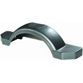 thumbnail image 1 of Fulton Trailer Fender 008592 Single Wheel Round; Fits 12 Inch Wheels; Unlighted; Silver; High Density Polyethylene; 2.5 Pound Weight; Single, 1 of 3