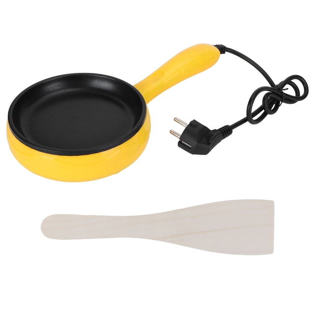 Electric Frying Pan, Lightweight Multipurpose Come With Wooden Spatula, Portable Electric Cooking Pan, Pancake Steak For Frying Egg