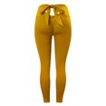 thumbnail image 3 of Birdeem Women Fashion and Comfortable Solid Color Back Bow Slimming Yoga Pants Sweatpants, 3 of 5