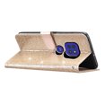 thumbnail image 3 of Compatible with Motorola Moto E7 Plus Sparkling Glitter Wallet Case with Card Pocket Flip Cover, 3 of 5