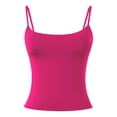 thumbnail image 4 of Women's Everyday Layering Tank Top with Adjustable Straps and Removable Padding for Casual Wear and, 4 of 6