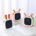 thumbnail image 2 of Cartoon Mini Space Heater Fan Portable Air Heater Small Desktop Night Light Heater, 2 of 7