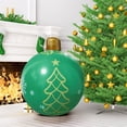 thumbnail image 4 of Boovnll Christmas Tree Decorations, Inflatable Christmas Decoration Ball Festive Outdoor Courtyard Pendant Printed Pvc Toy Ball, Christmas Decorations, Christmas Decor, Christmas Decorations Indoor, 4 of 8